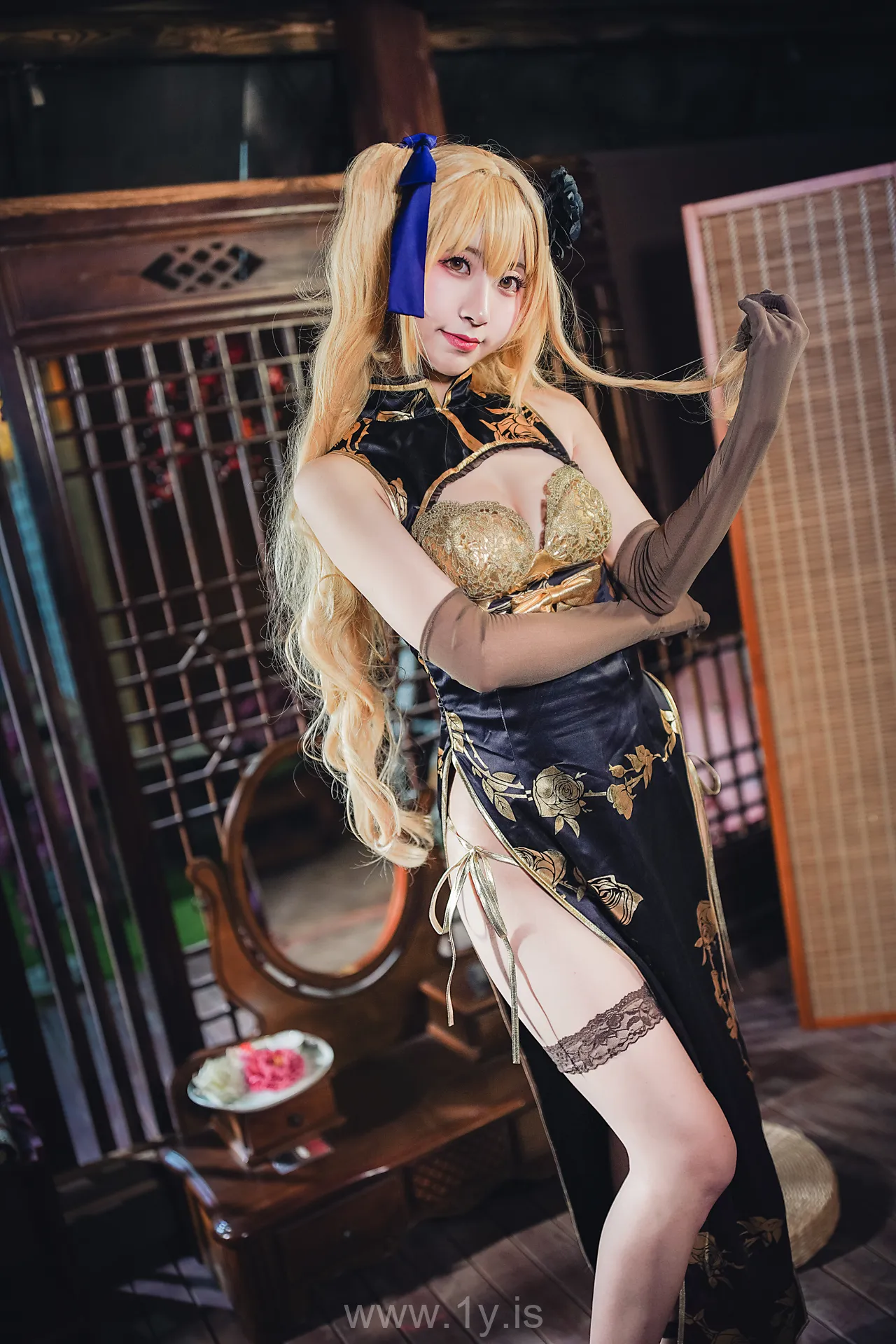 Coser@黑川 NO.018 Irresistible Asian Homebody Girl 金莲